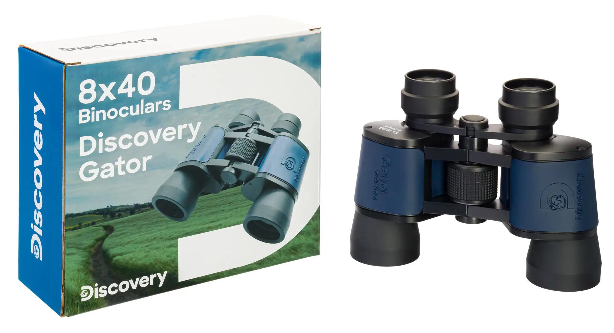 Prismáticos Levenhuk Discovery Gator 8x40 10/11