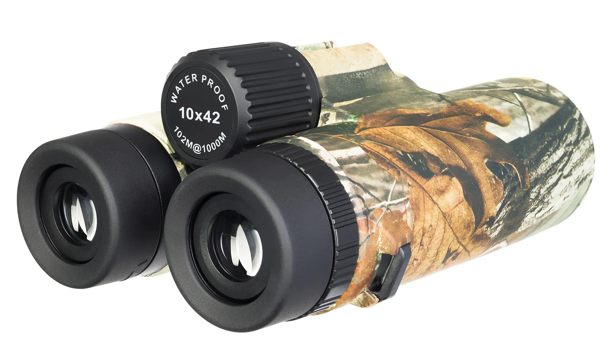Levenhuk Camo 10x42 verrekijker met dradenkruis - creme 12/13