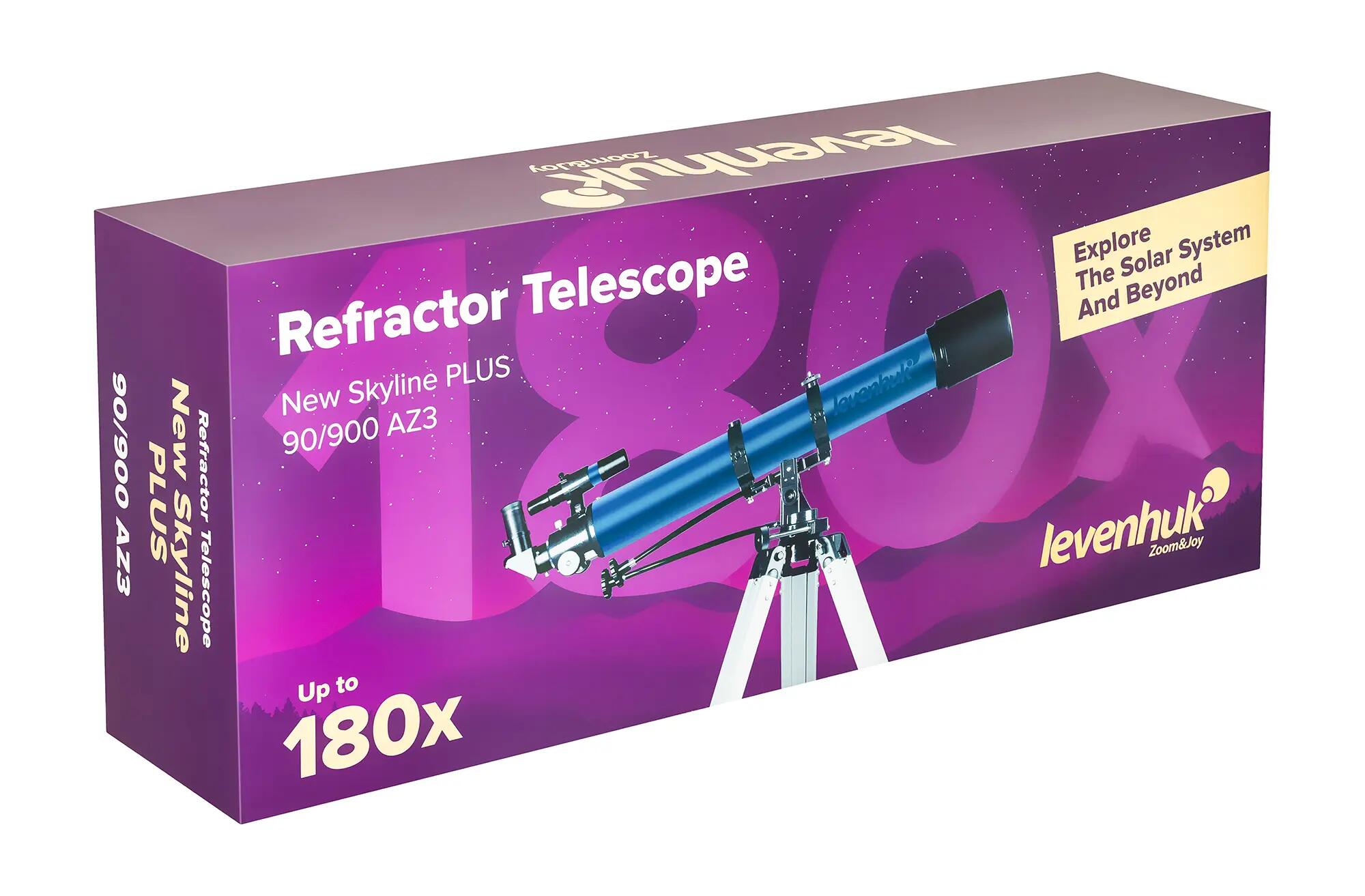 Telescoop Levenhuk New Skyline PLUS 90/900 AZ3 12/12