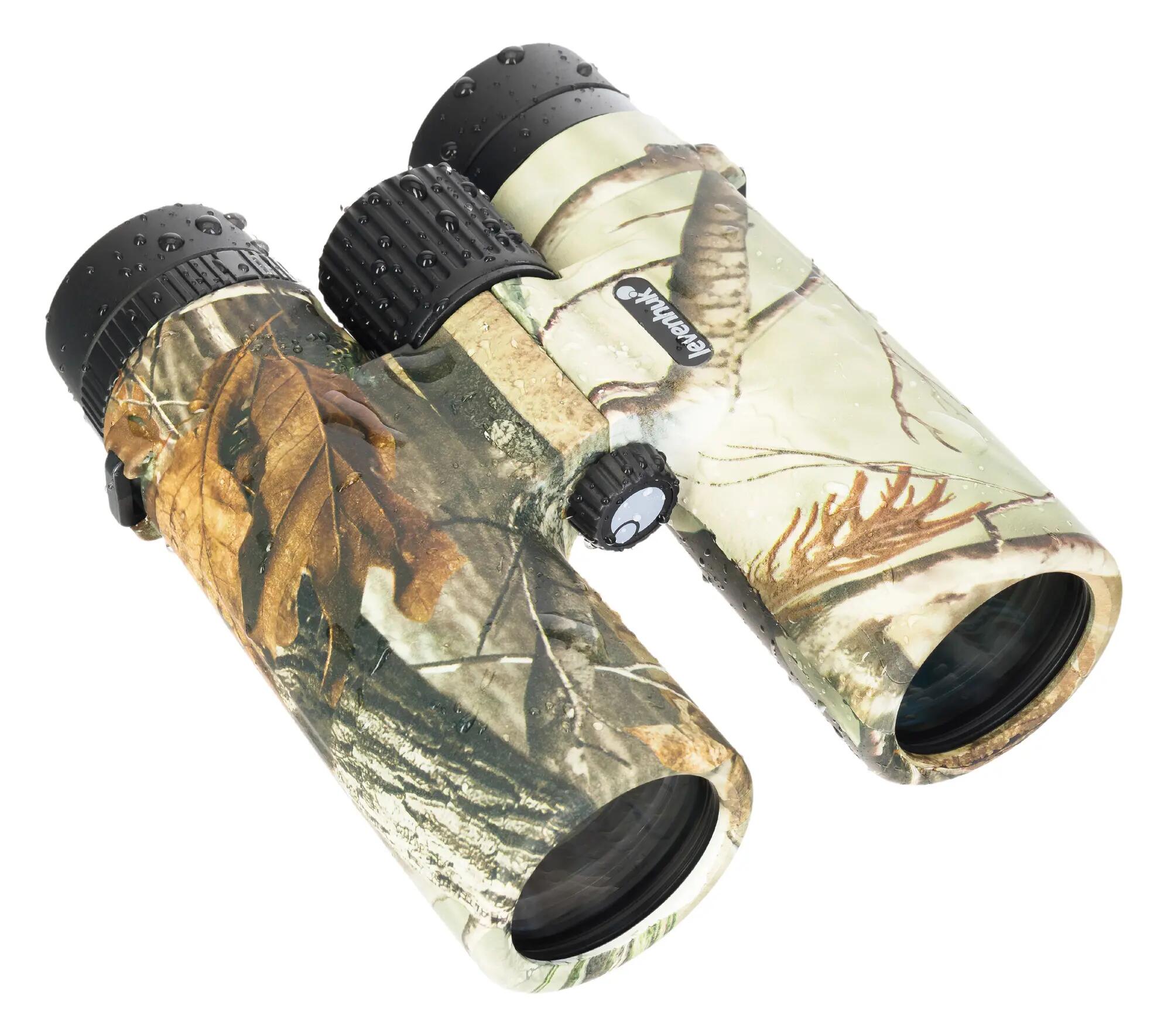 Levenhuk Camo 10x42 verrekijker met dradenkruis - creme 10/13