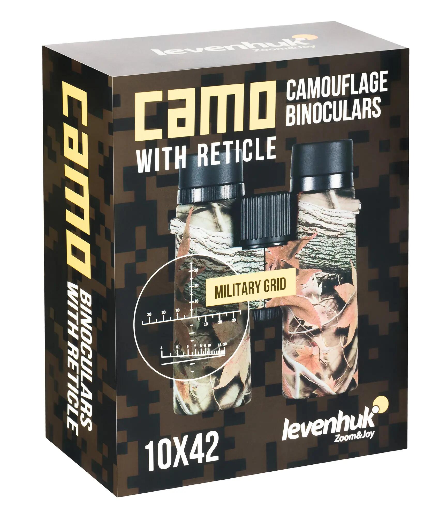 Binocolo Camo 10x42 con reticolo (fogli) Levenhuk 13/13