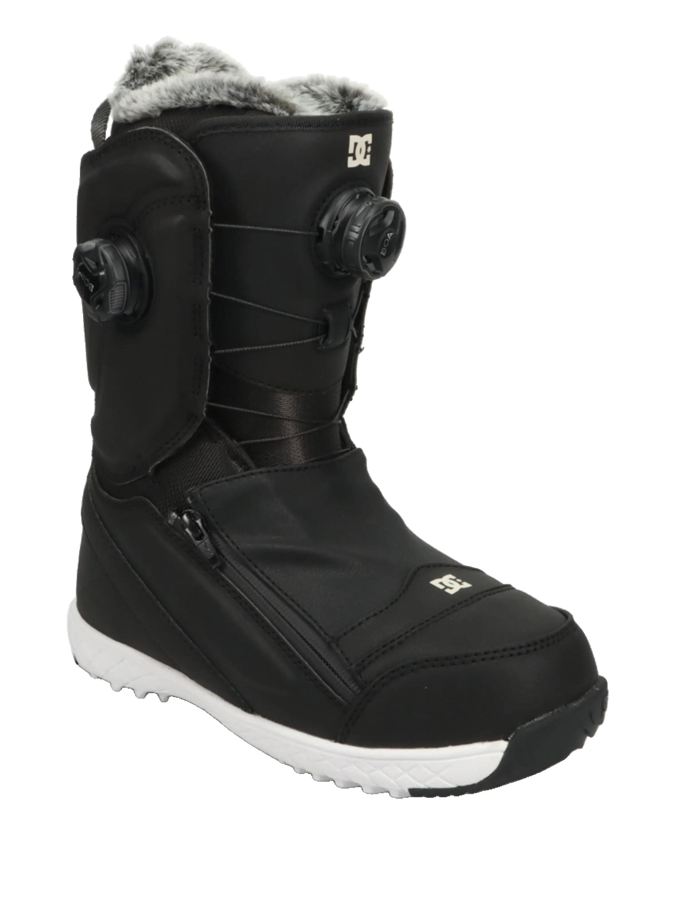 Bottes - Snowboard - Femme - BOA, hautes - DC Mora - Noir 2/5