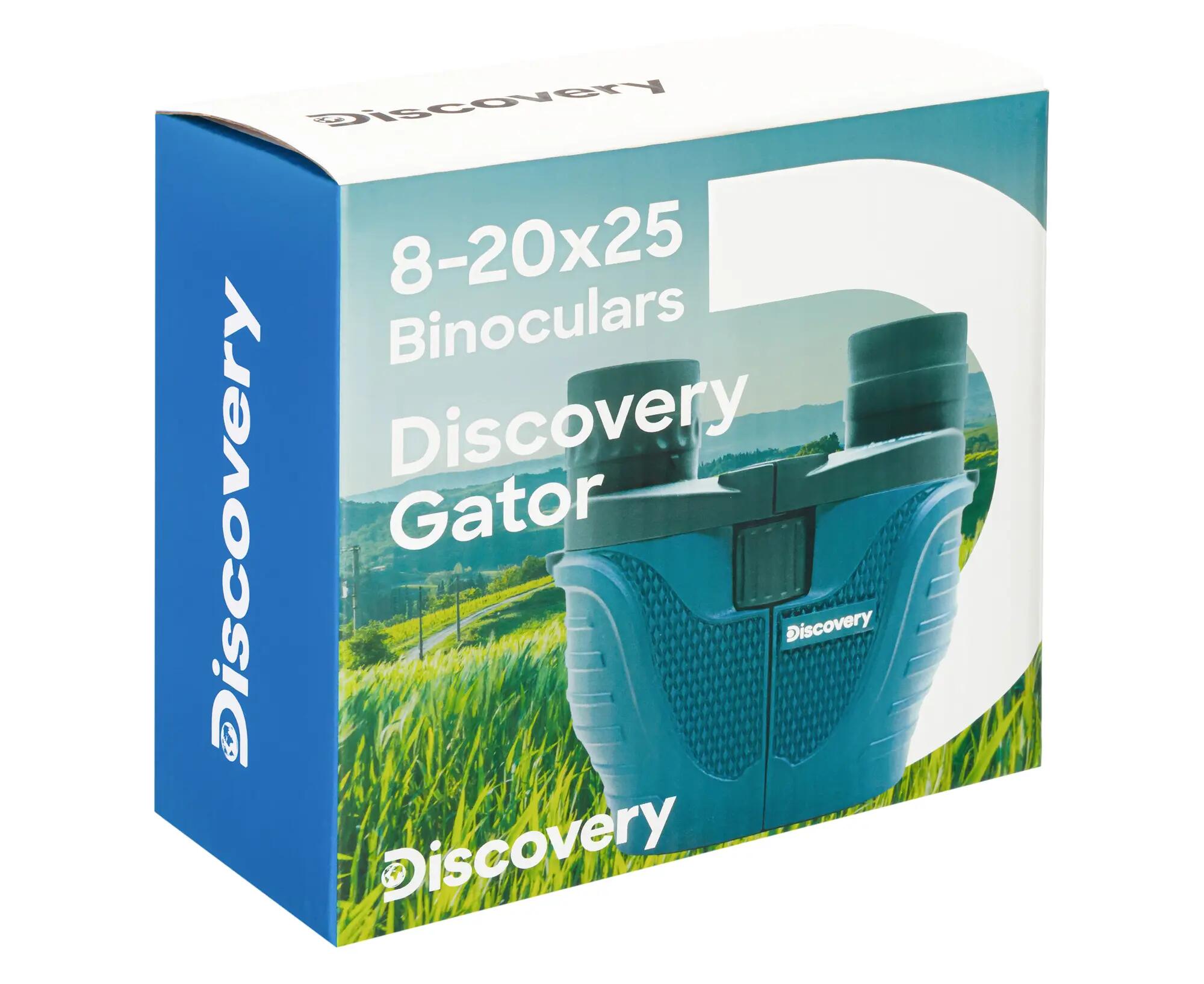 Prismáticos Levenhuk Discovery Gator 8–20x25 11/11