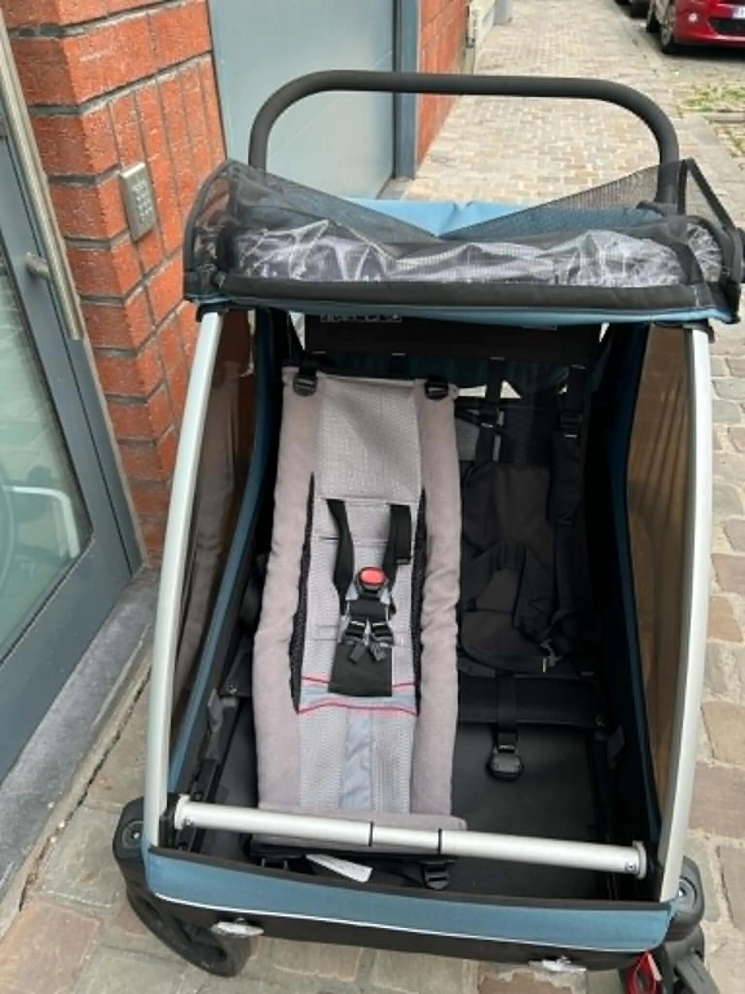Tussen Particulieren - KINDERHANGMAT VOOR THULE-AANHANGWAGEN INFANT SLING 5/7
