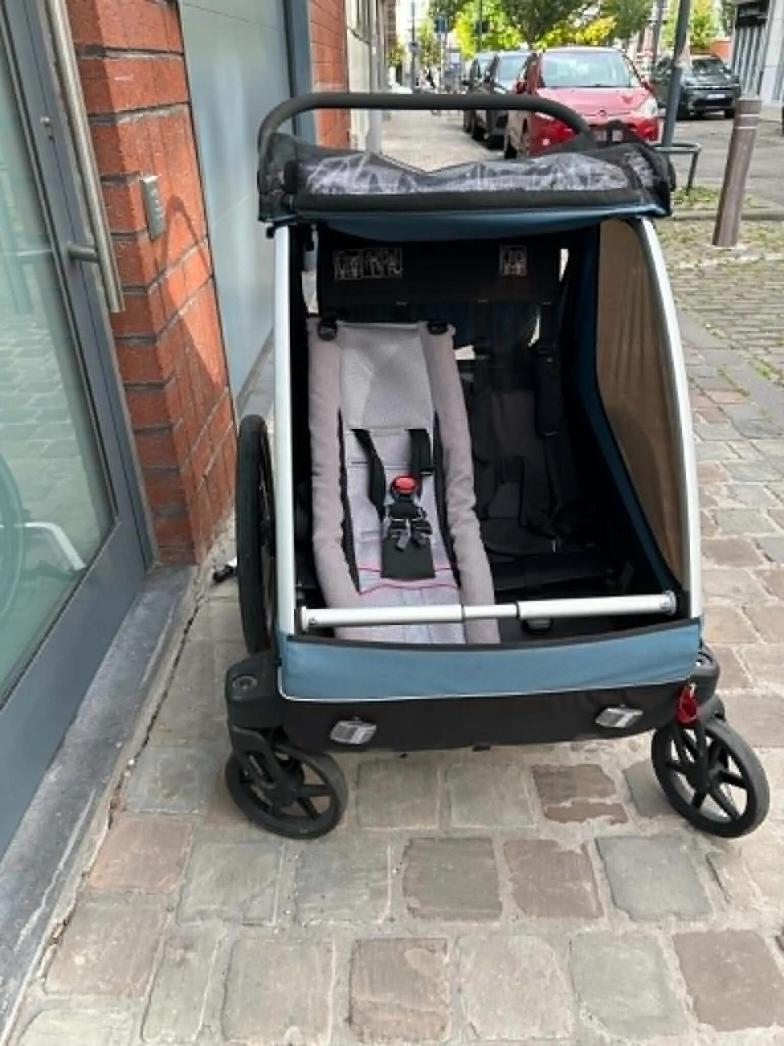 Tussen Particulieren - KINDERHANGMAT VOOR THULE-AANHANGWAGEN INFANT SLING 4/7