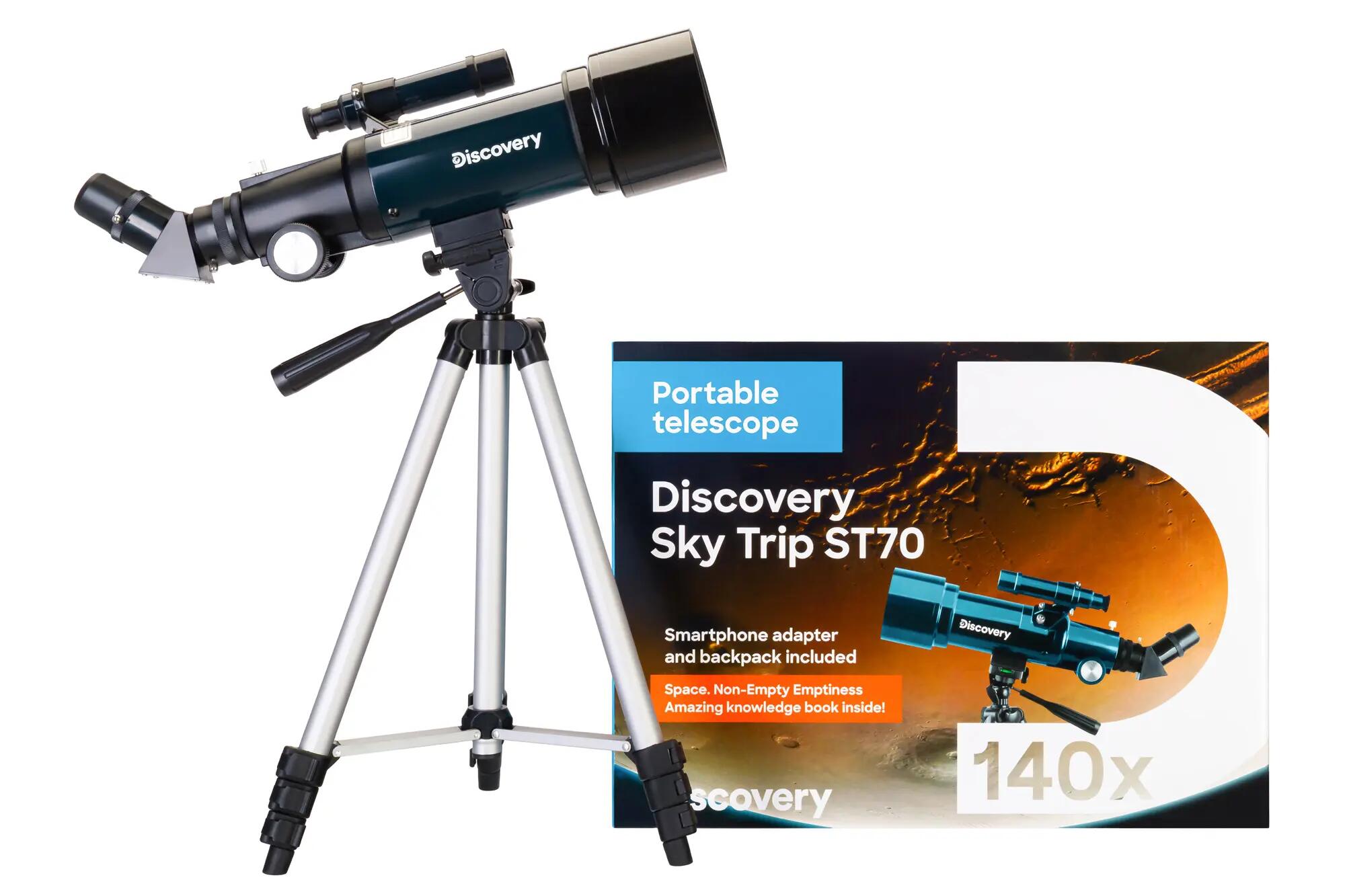 Telescopio - Osservazione astronomica - Discovery ST70 2/10