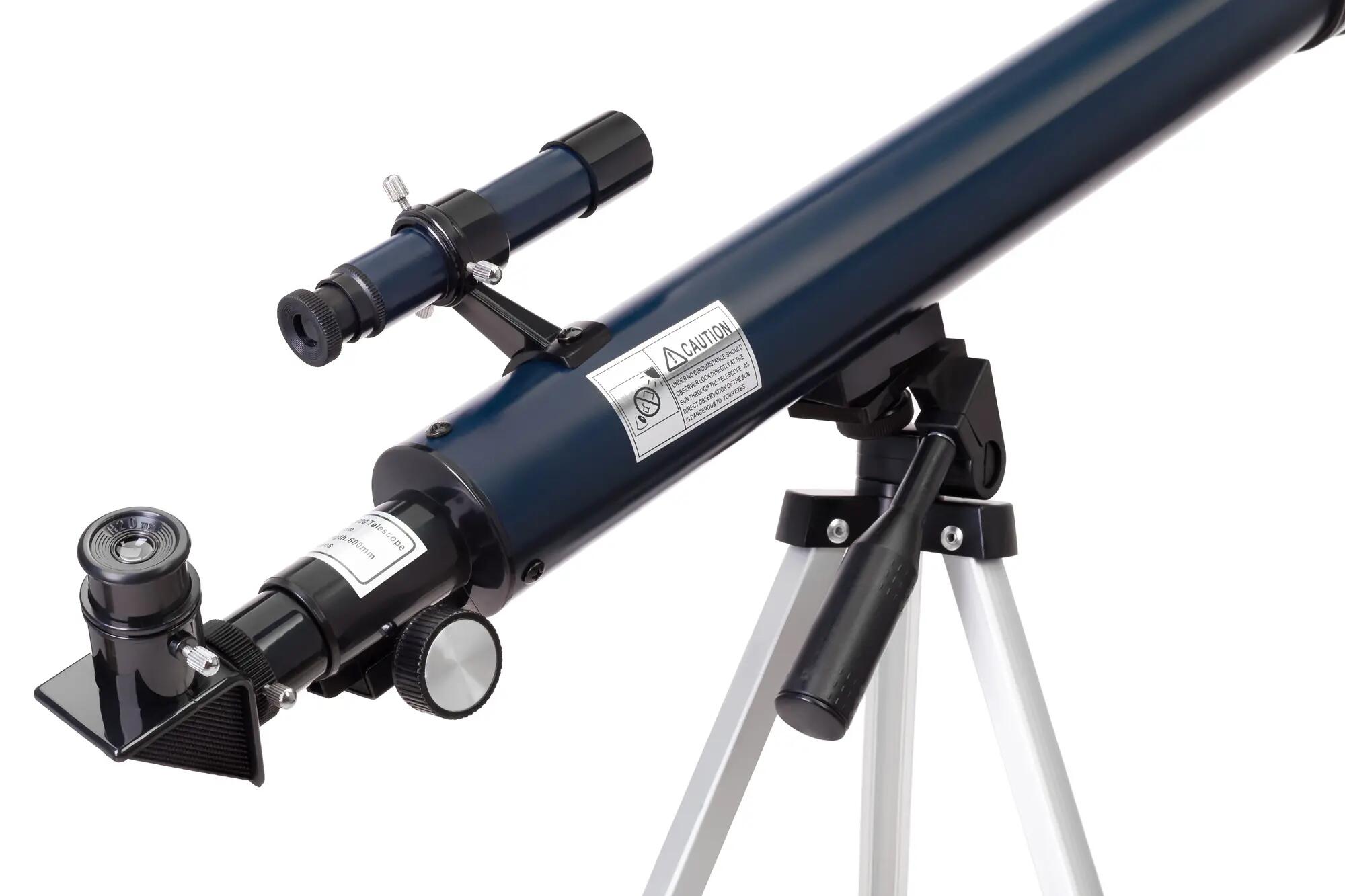 Telescopio Levenhuk Discovery Sky T50 con libro in bulgaro 9/13