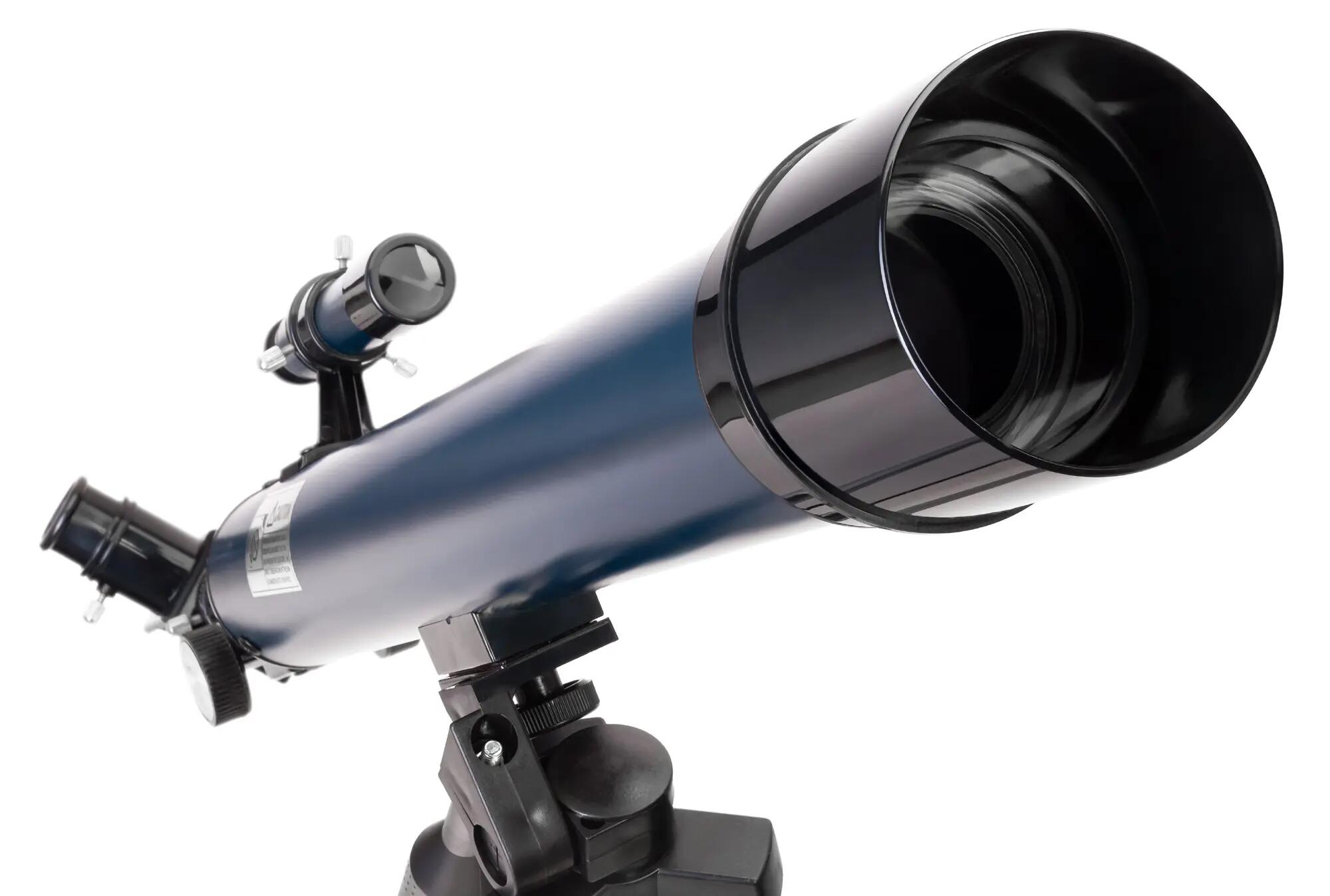Telescopio Levenhuk Discovery Sky T50 con libro in bulgaro 8/13