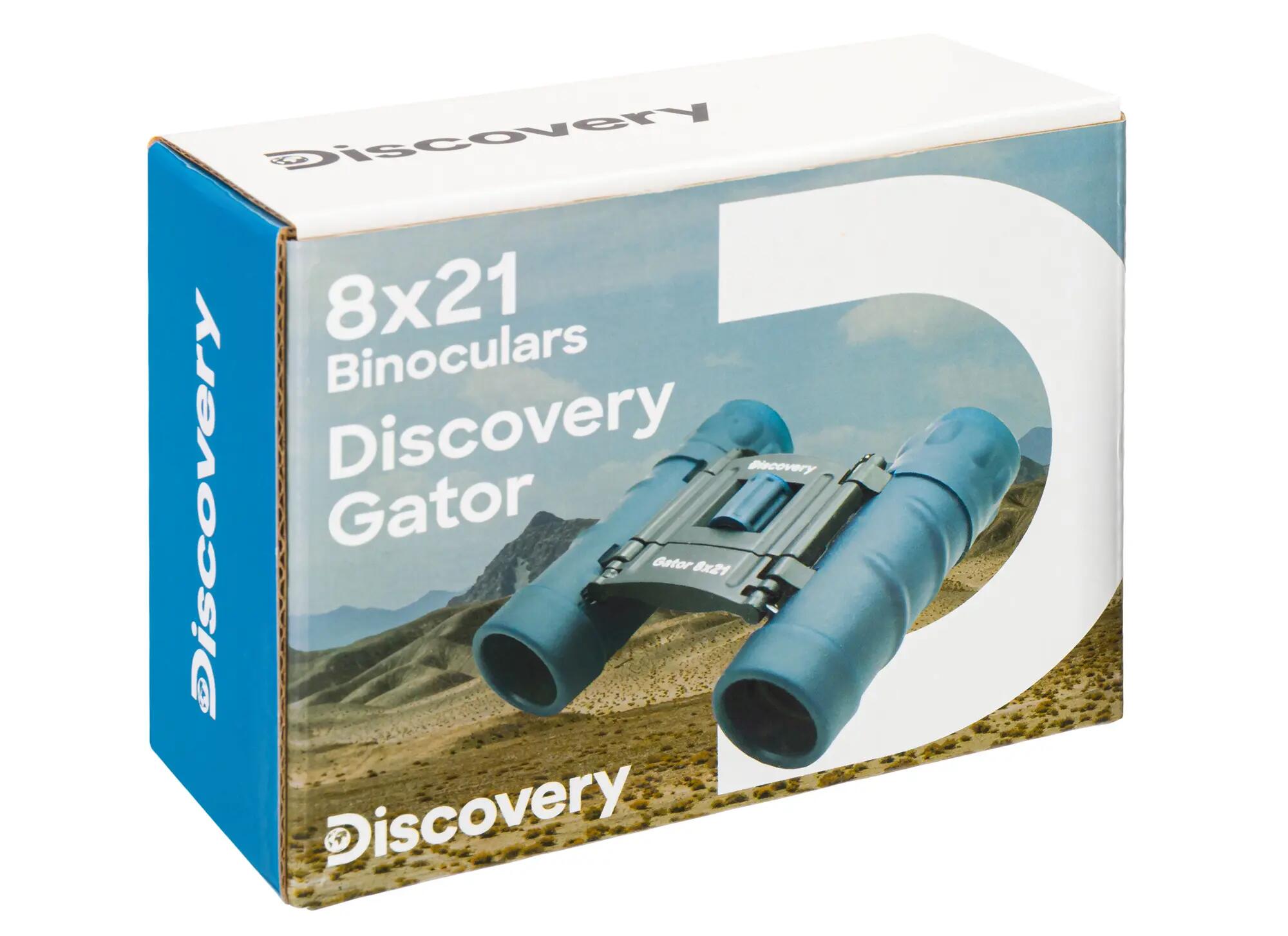 Binocolo Levenhuk Discovery Gator 8x21 12/12