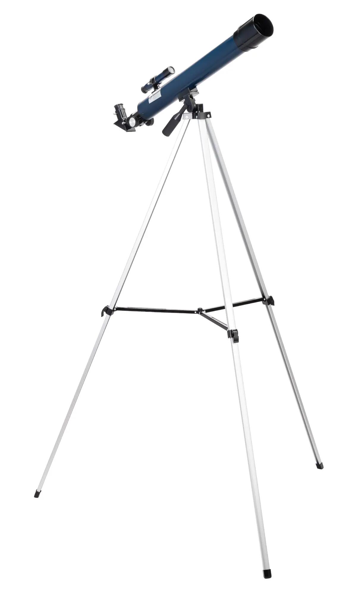 Telescopio Levenhuk Discovery Sky T50 con libro in bulgaro 7/13