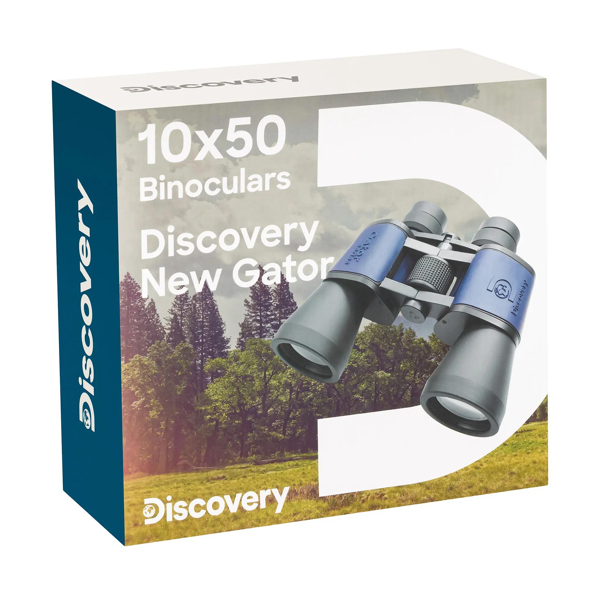Prismáticos Levenhuk Discovery New Gator 10x50 12/12