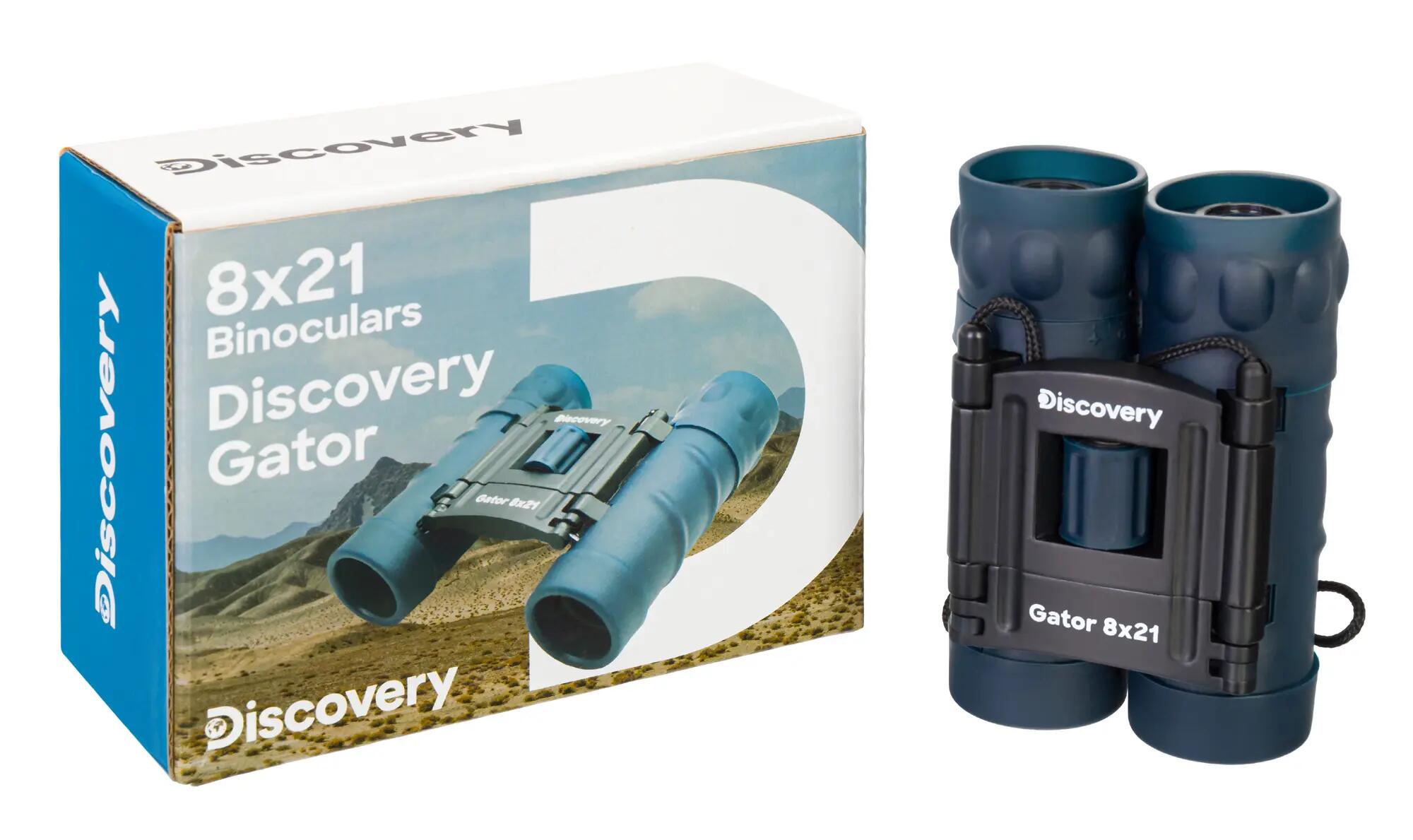 Binocolo Levenhuk Discovery Gator 8x21 11/12