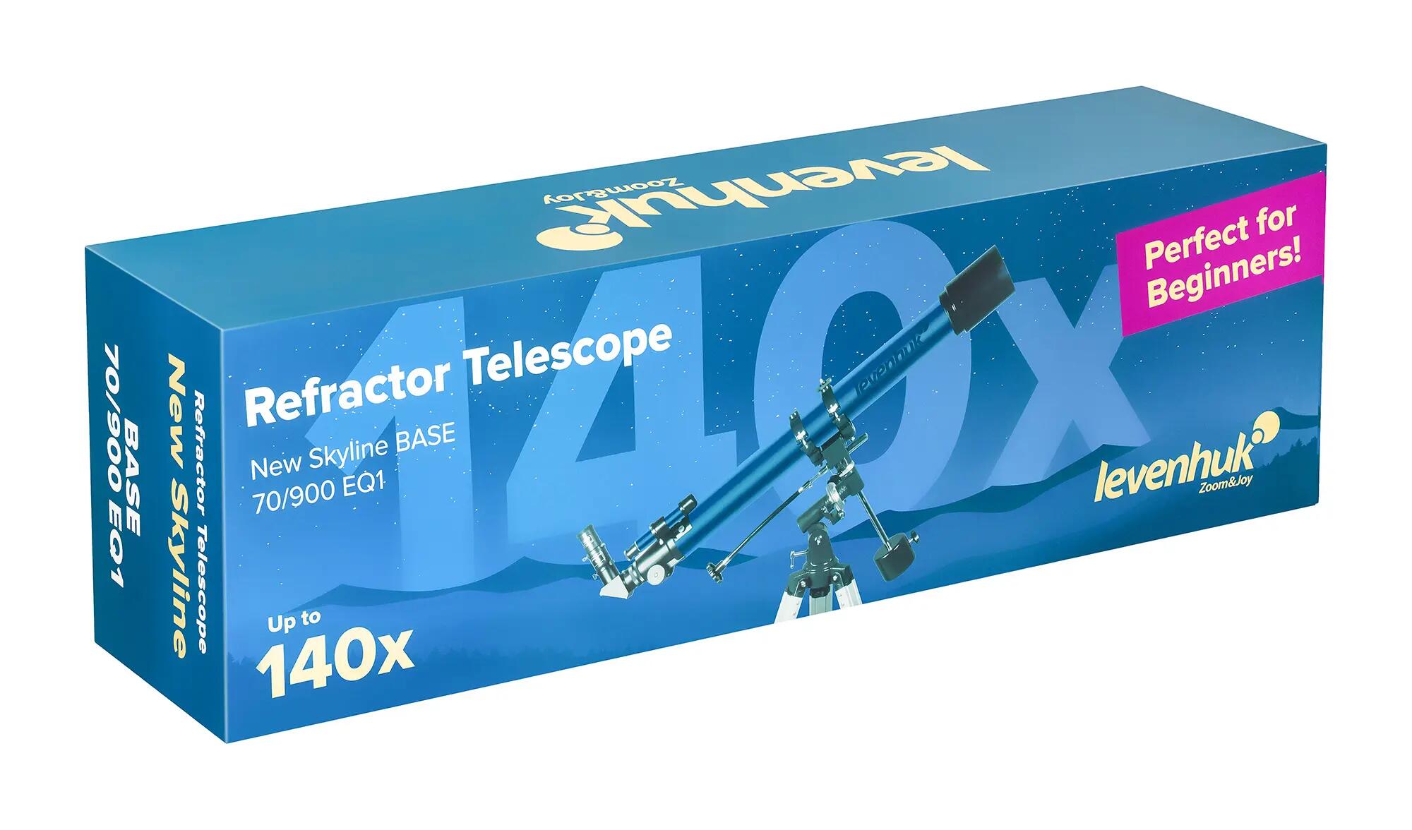 Telescoop Levenhuk New Skyline BASE 70/900 EQ1 12/12