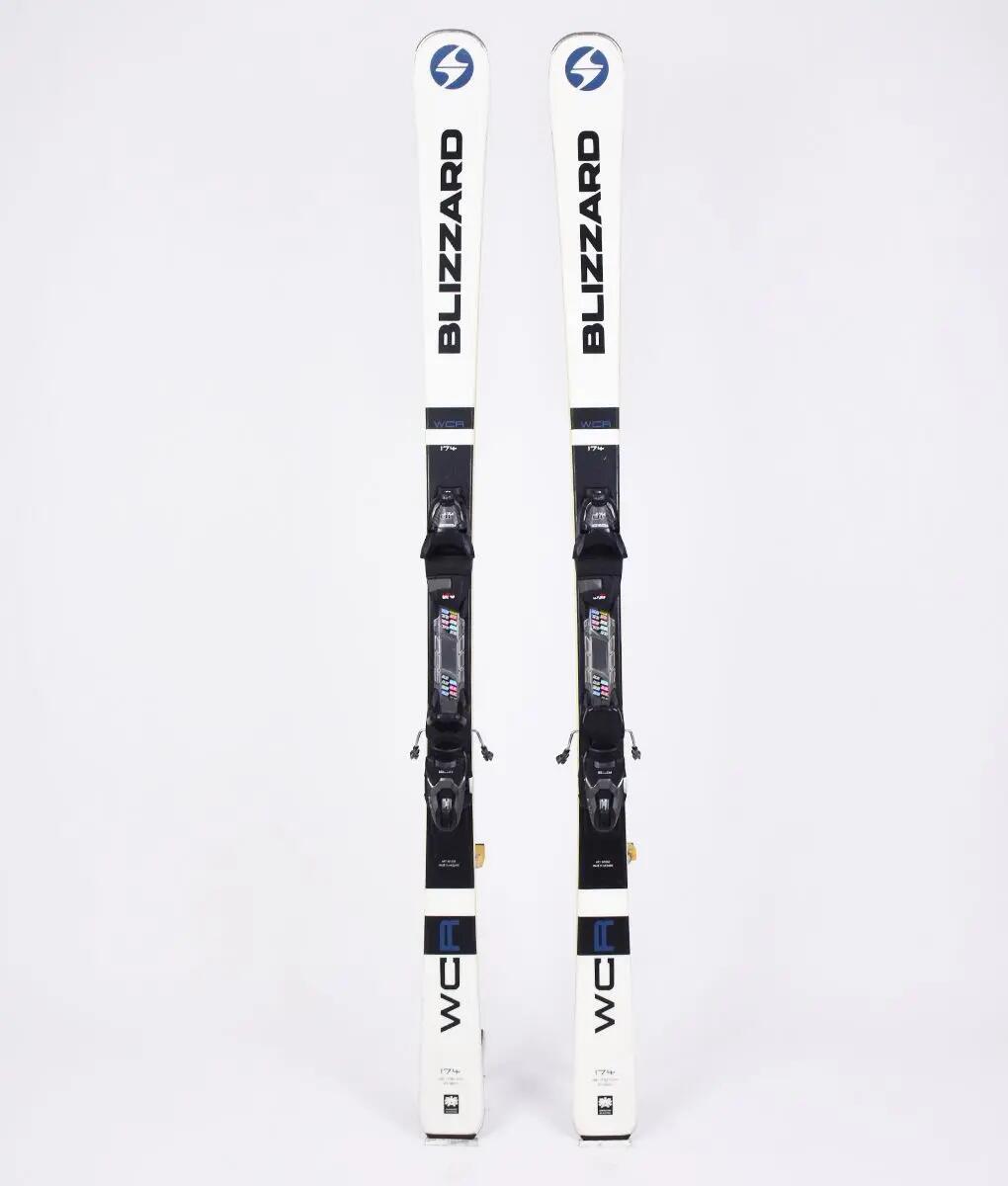 RECONDITIONNE - Ski Occasion Blizzard WCR 72 (blanc/noir) - BON 2/3