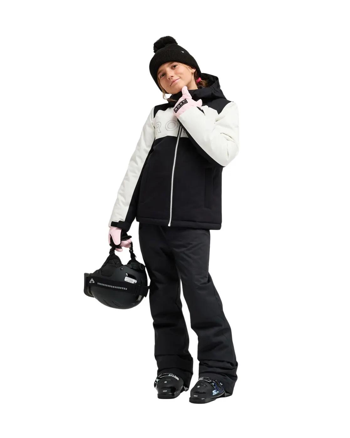 Veste de snow technique ASTRAL PEAK 10K Noir Fille 3/4