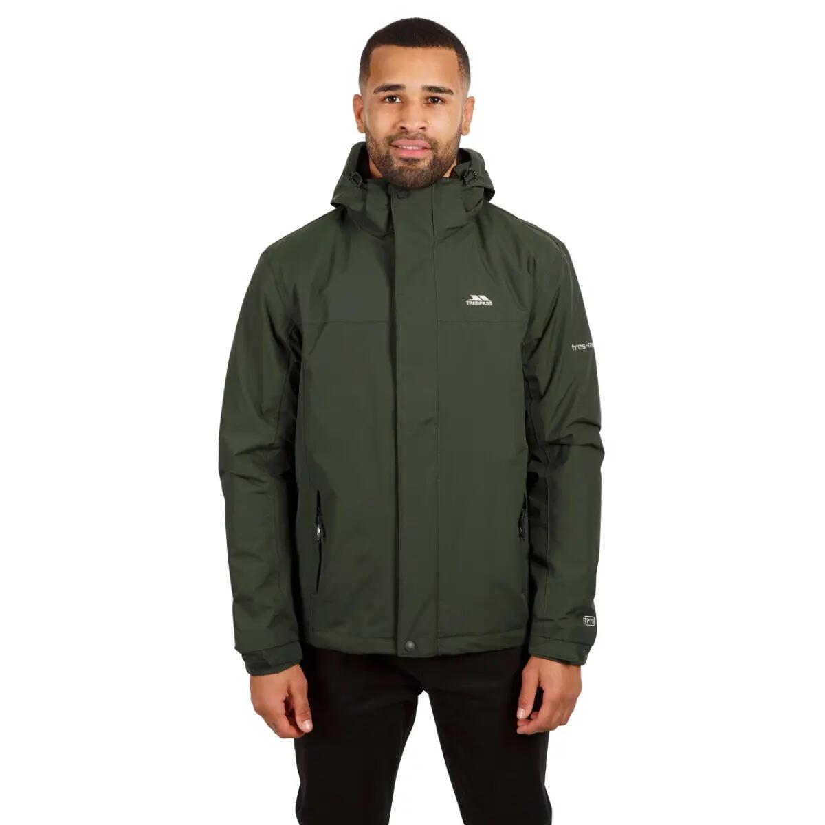 Mens Waterproof Jacket with Hood Taped Seams XXS -XXXL Donelly 3/5