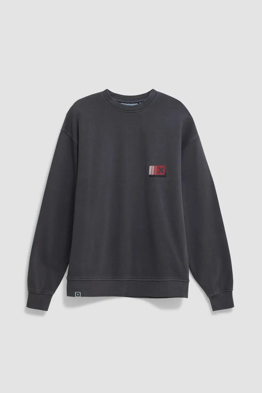 Sudadera Blue Banana de 100% Algodón Orgánico Boost Antracita 7/7