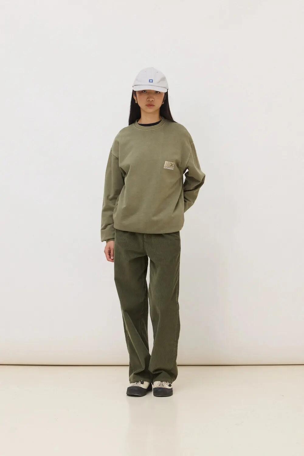 Sudadera Blue Banana de 100% Algodón Orgánico Boost Olive Green 6/7
