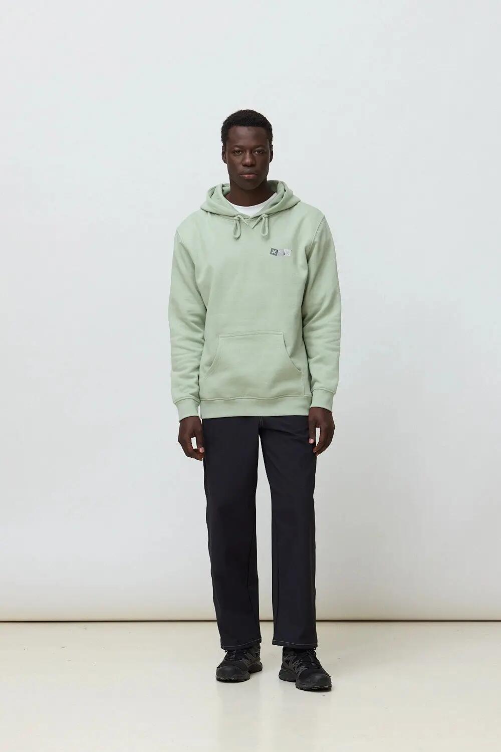 Sudadera con Capucha Blue Banana de 100% Algodón Orgánico Dice Sage 3/7
