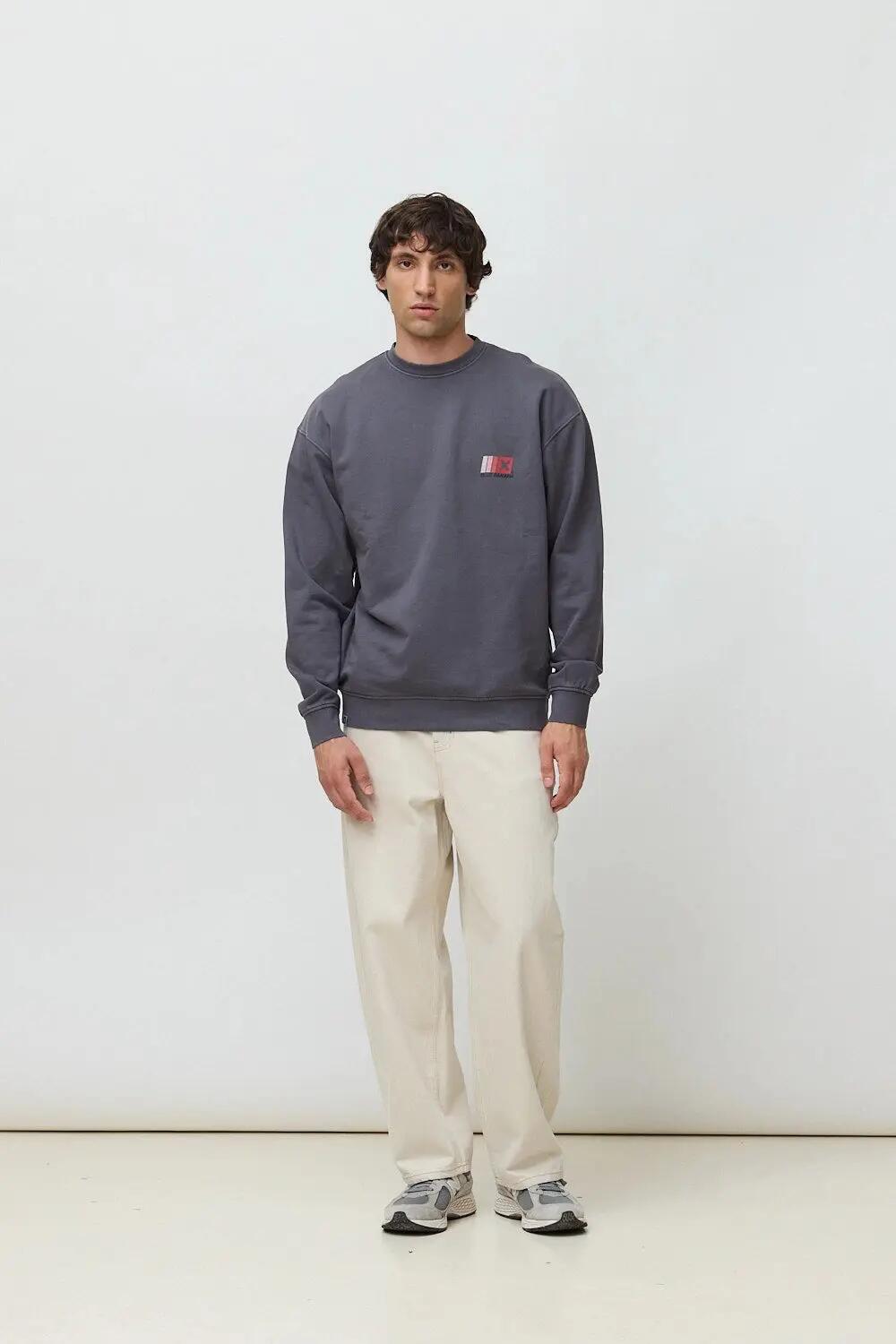 Sudadera Blue Banana de 100% Algodón Orgánico Boost Antracita 3/7