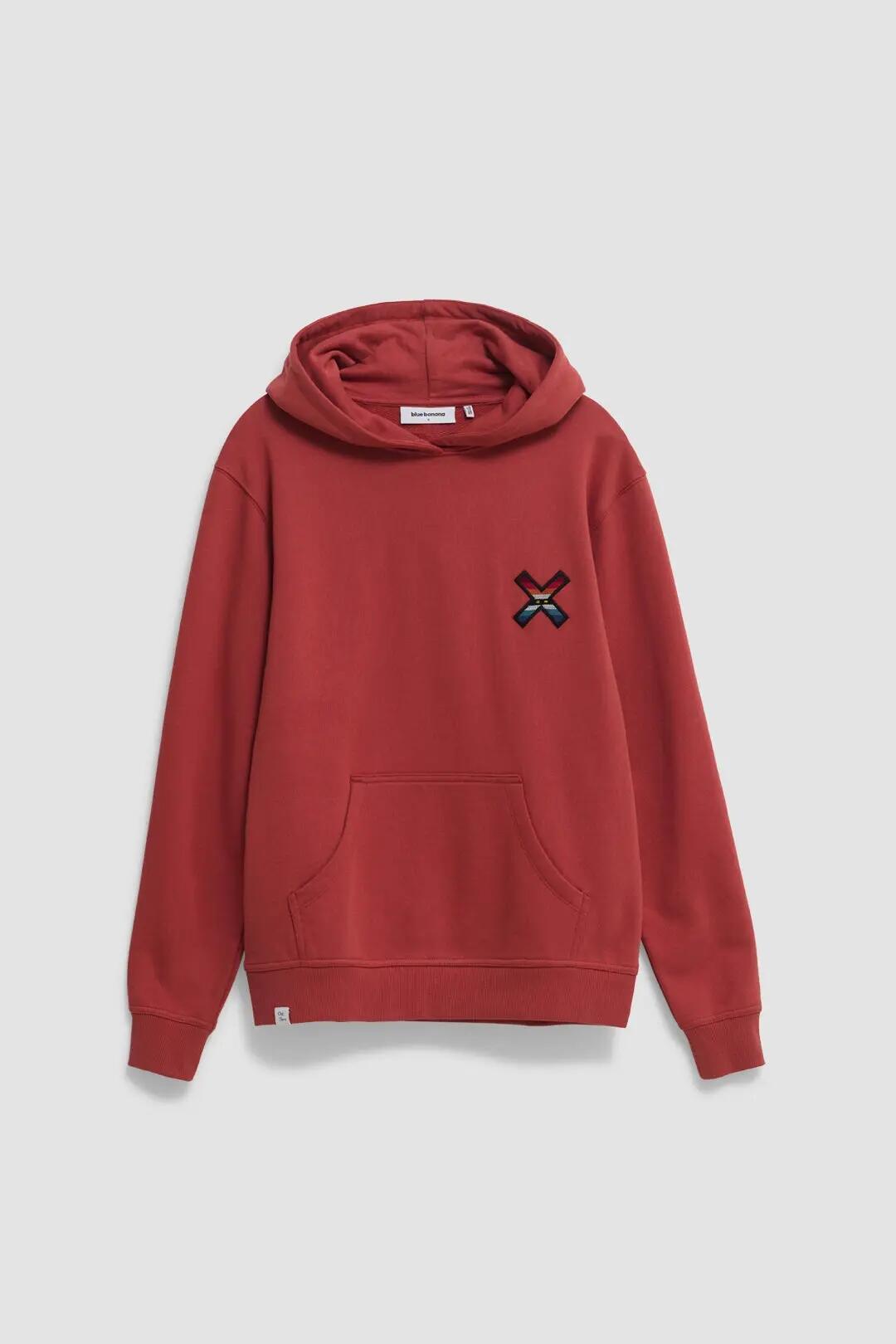 Sudadera con Capucha Blue Banana de 100% Algodón Orgánico Nederland Brick 7/7