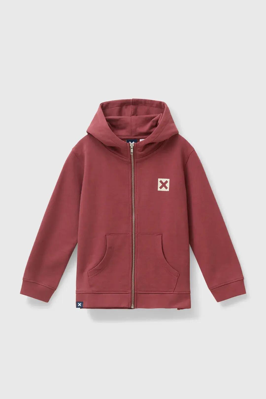 Sudadera con Capucha Kids Blue Banana de 100% Algodón Orgánico Nature Wine 4/4