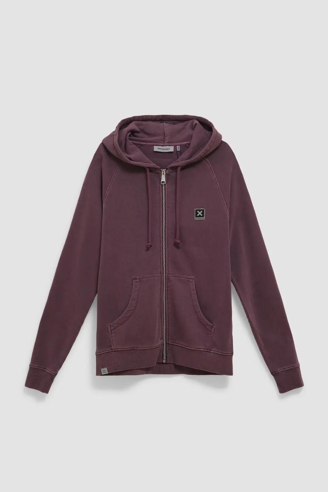 Sudadera con Capucha Blue Banana de 100% Algodón Orgánico Iconic Cherry 7/7
