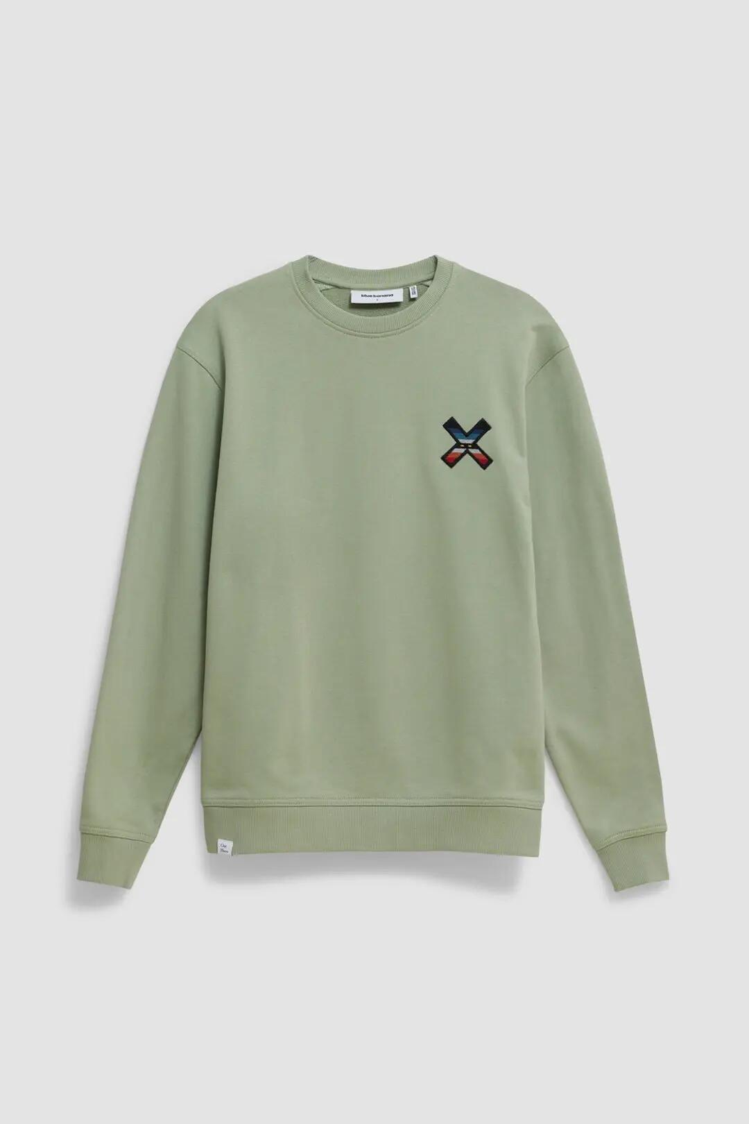 Sudadera Blue Banana de 100% Algodón Orgánico Nederland Sage 7/7