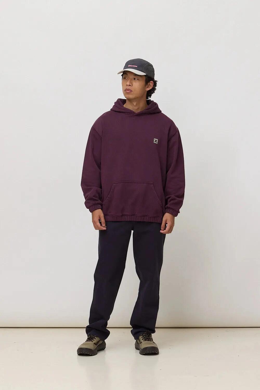 Sudadera con Capucha Blue Banana de 100% Algodón Orgánico Pike Cherry 3/7