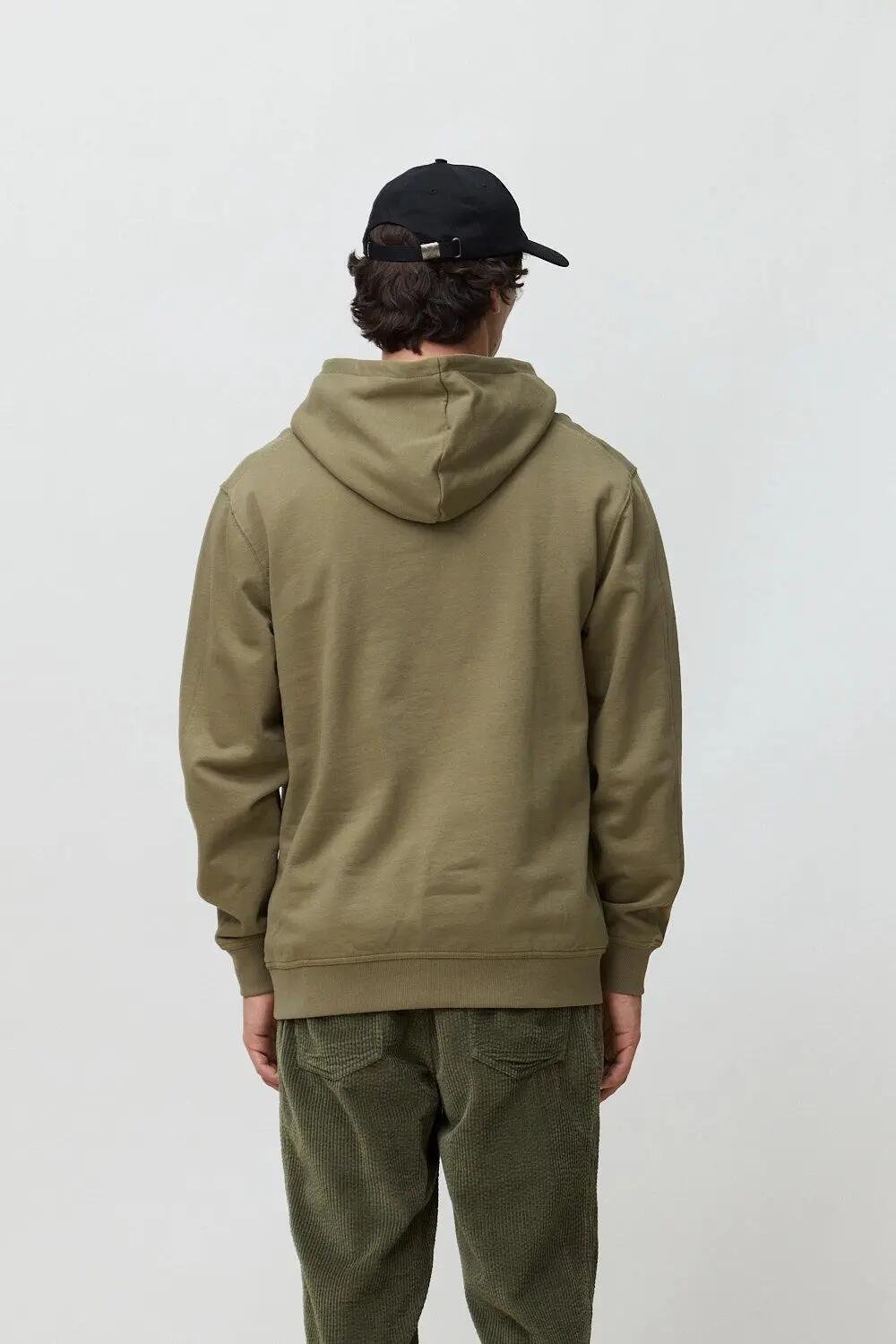 Sudadera con Capucha Blue Banana de 100% Algodón Orgánico Nederland Olive Green 2/7
