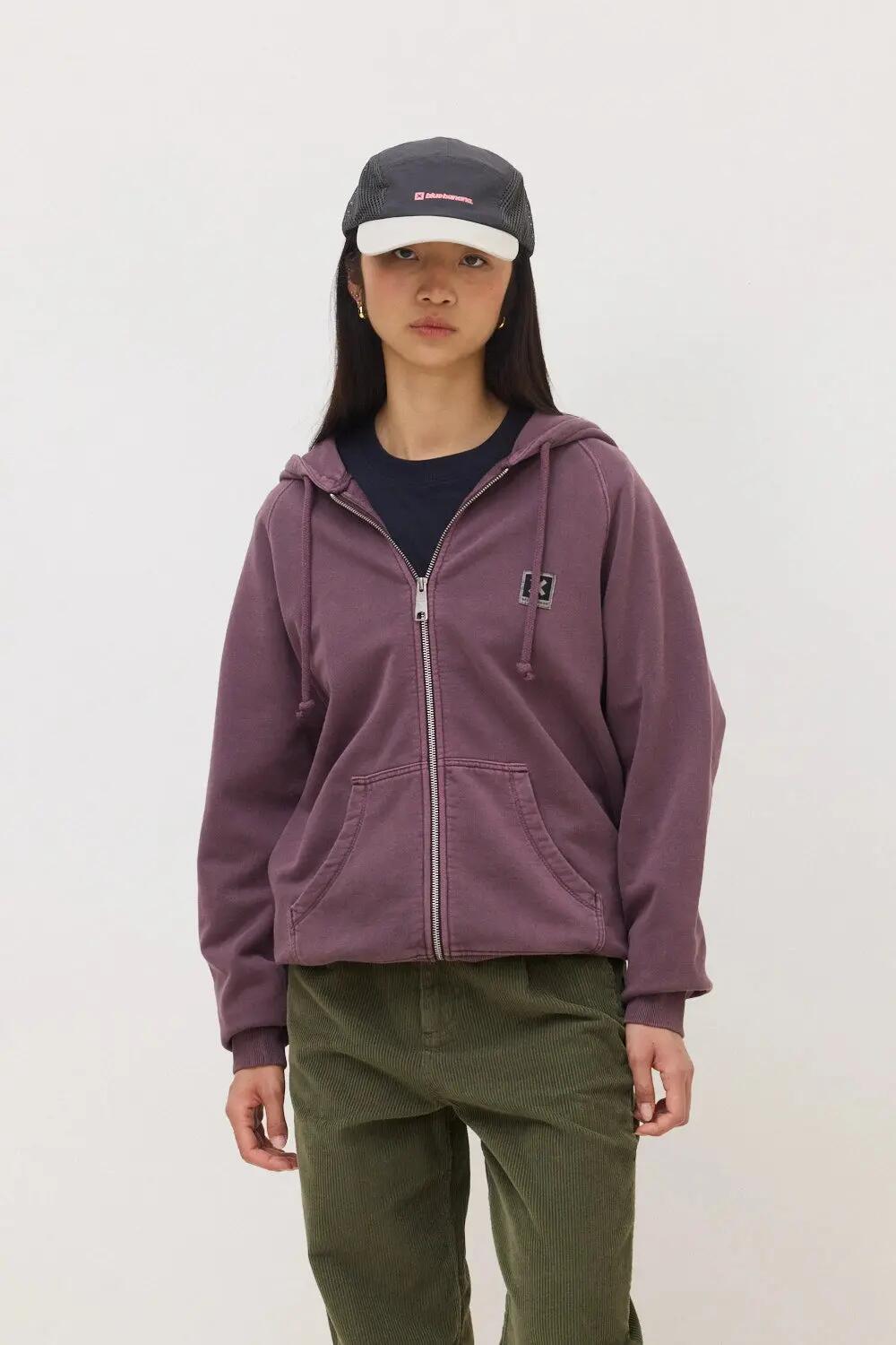 Sudadera con Capucha Blue Banana de 100% Algodón Orgánico Iconic Cherry 4/7
