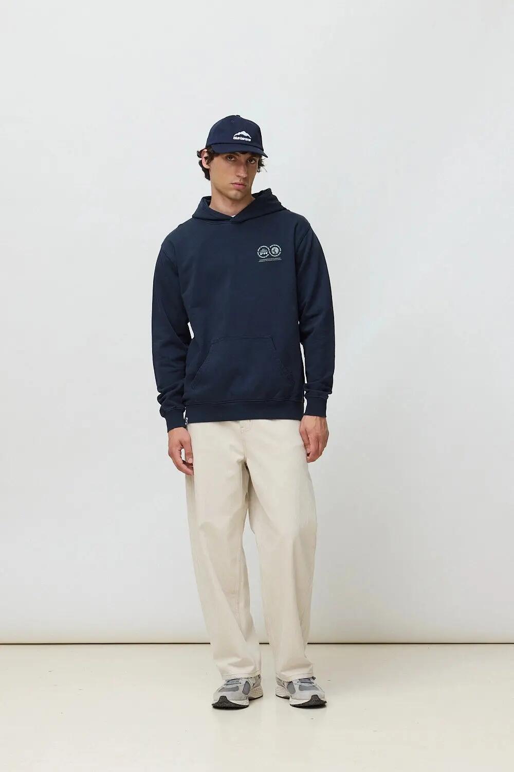 Sudadera con Capucha Blue Banana de 100% Algodón Orgánico Vast Azul Marino 3/7