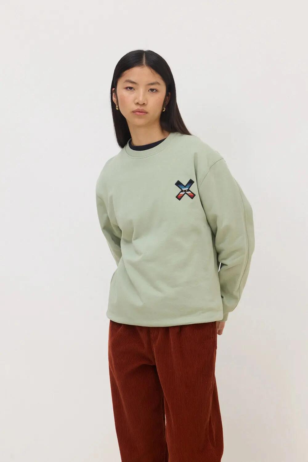 Sudadera Blue Banana de 100% Algodón Orgánico Nederland Sage 4/7