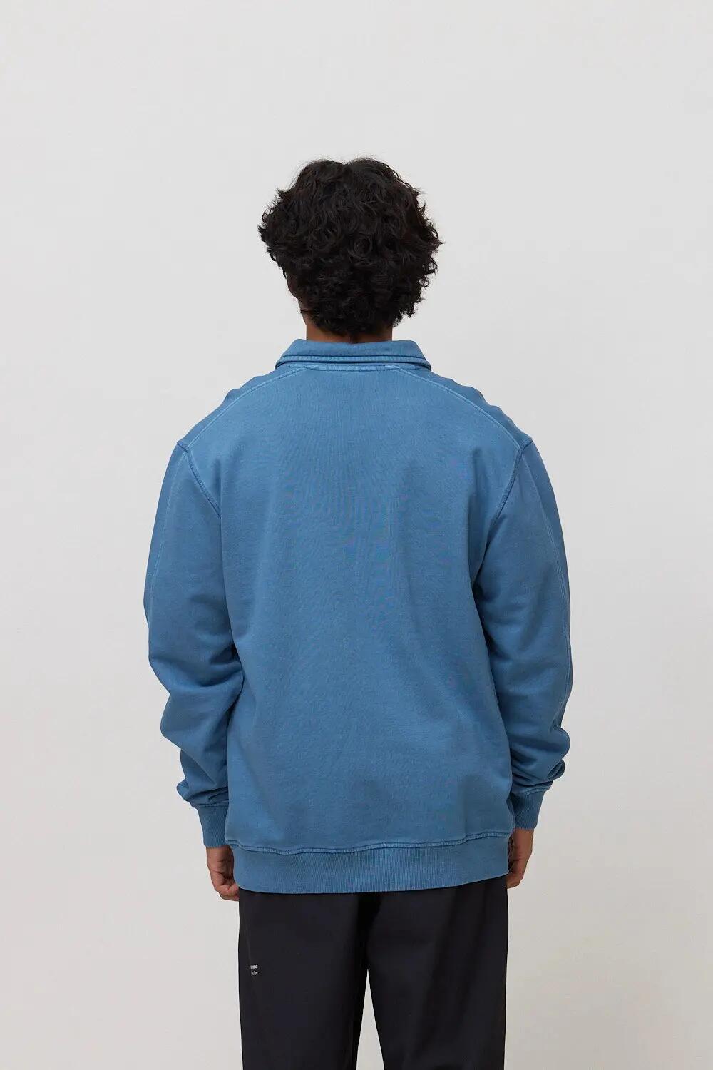 Sudadera Blue Banana de 100% Algodón Orgánico Polo Indigo Blue 2/7