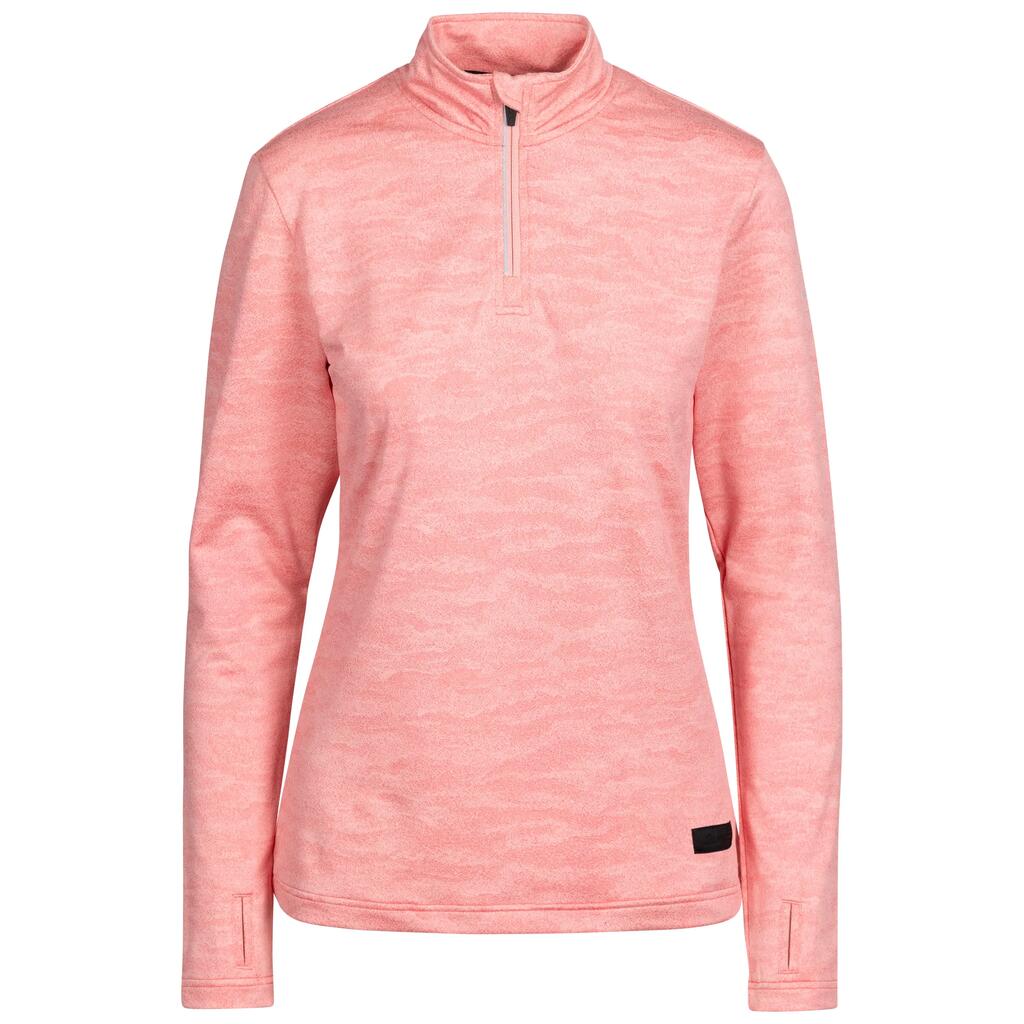 Women DuoSkin Active 1/4 Zip Top Long Sleeve Gym Top Quick Dry Livia