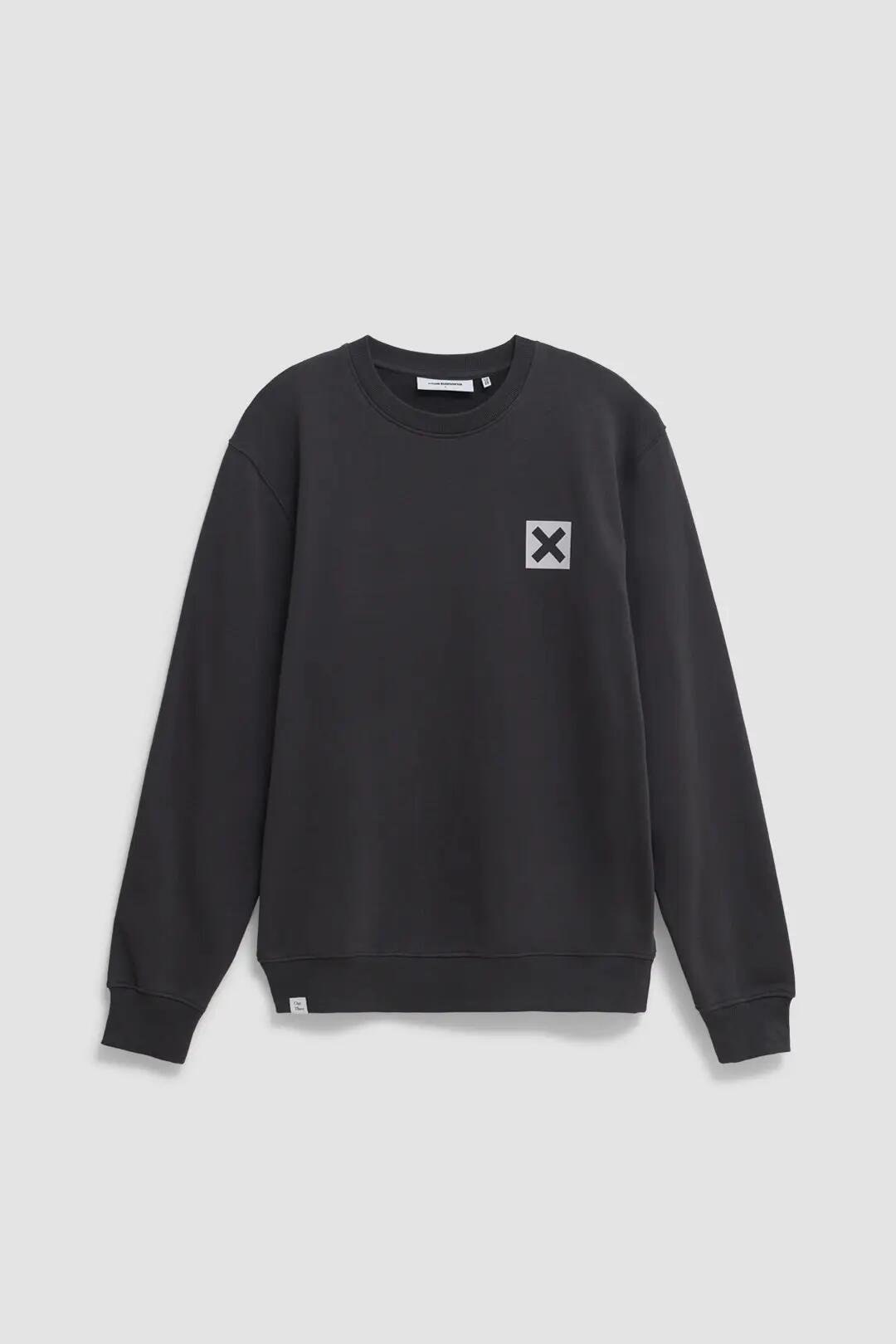 Sudadera Blue Banana de 100% Algodón Orgánico Nature Antracita 7/7