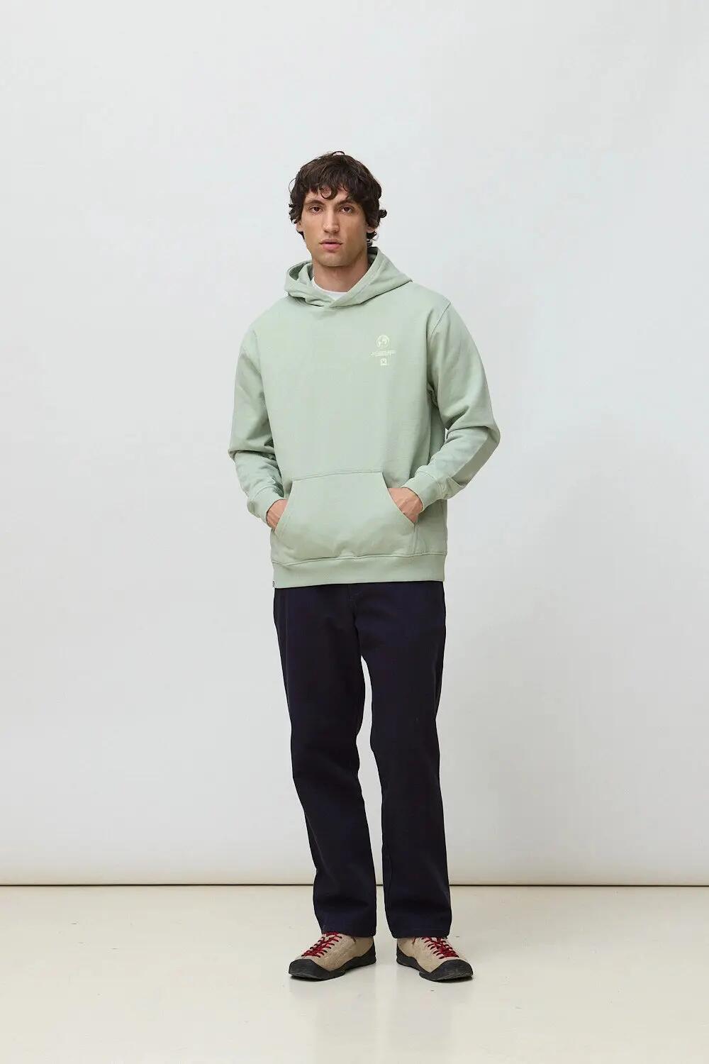 Sudadera con Capucha Blue Banana de 100% Algodón Orgánico Global Sage 3/7