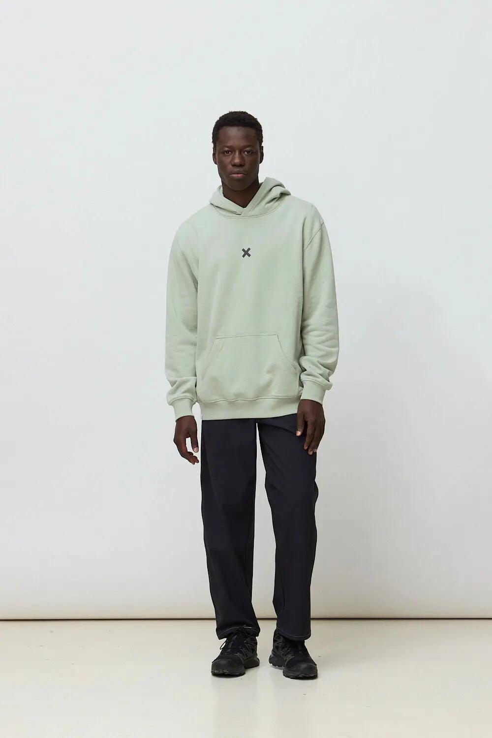 Sudadera con Capucha Blue Banana de 100% Algodón Orgánico Bonfire Sage 3/7