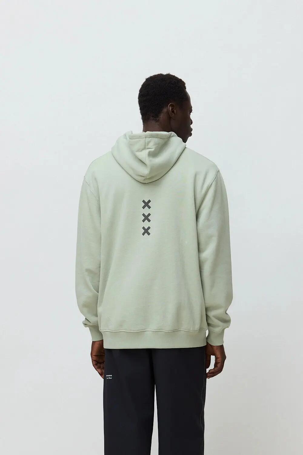 Sudadera con Capucha Blue Banana de 100% Algodón Orgánico Bonfire Sage 2/7