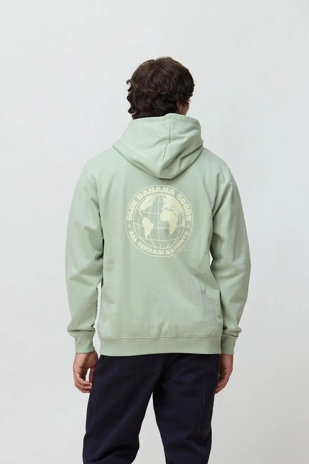 Sudadera con Capucha Blue Banana de 100% Algodón Orgánico Global Sage 2/7