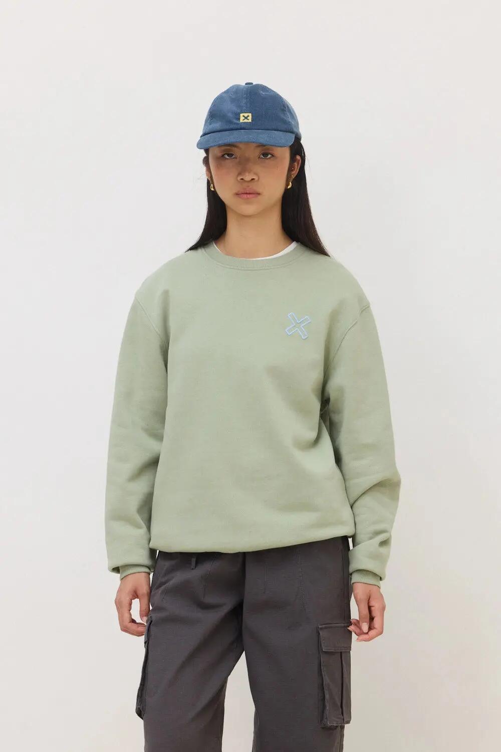 Sudadera Blue Banana de 100% Algodón Orgánico Reef Sage 4/7