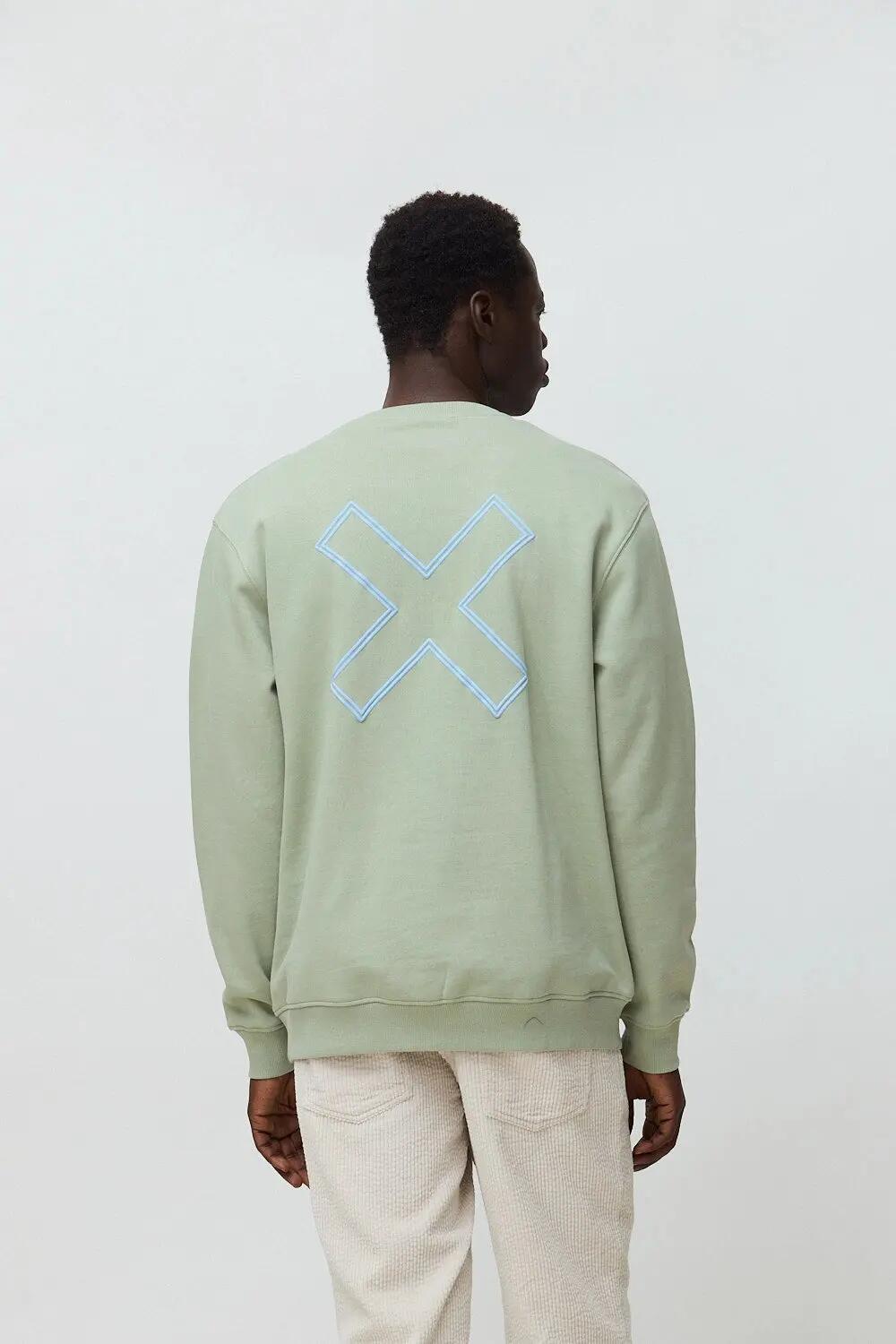 Sudadera Blue Banana de 100% Algodón Orgánico Reef Sage 2/7
