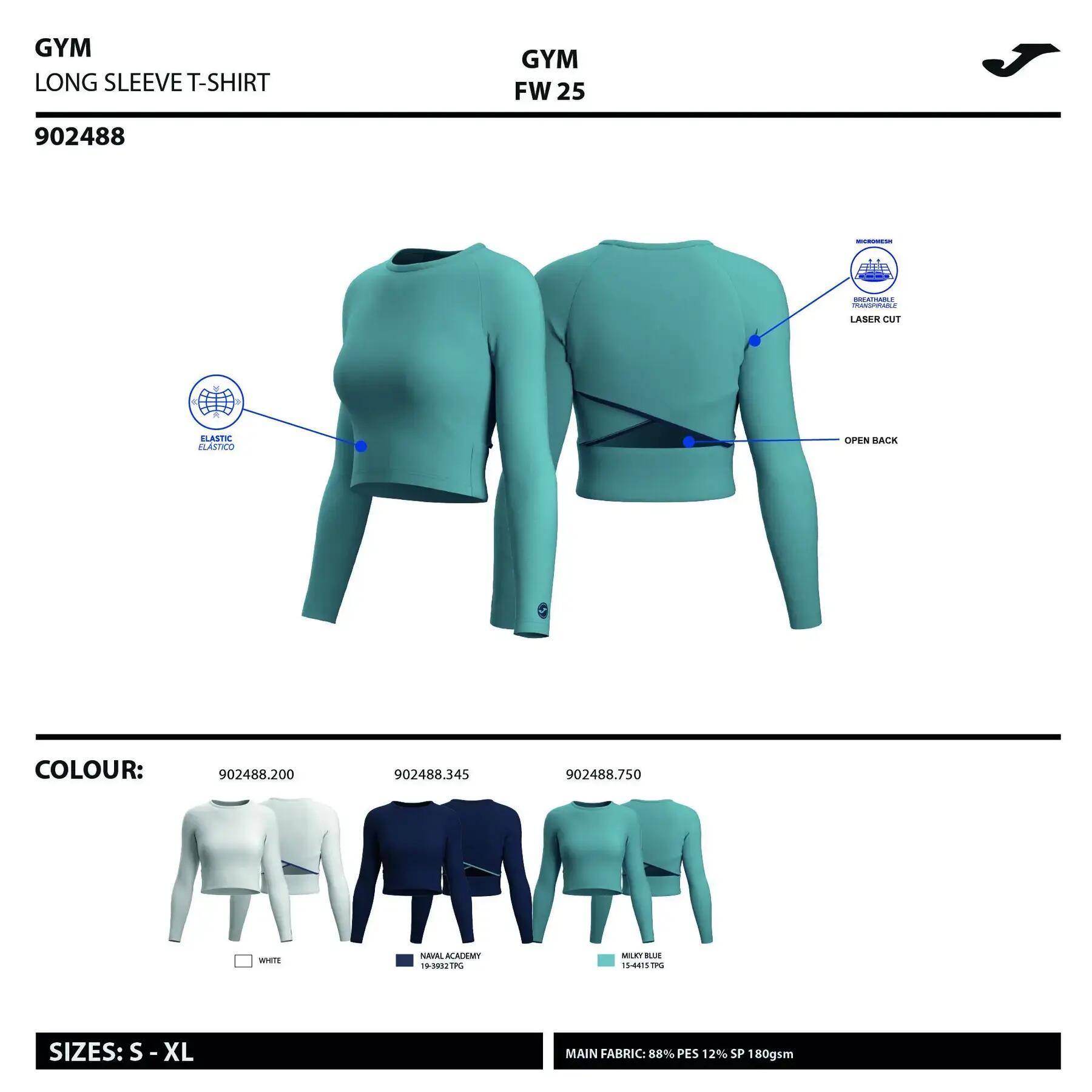 Maillot manches longues femme Joma Core 7/7