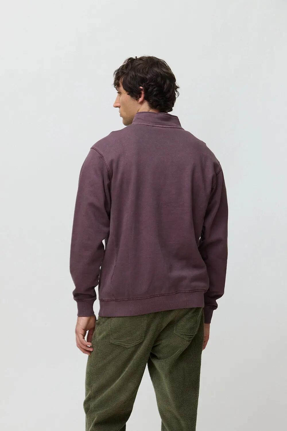 Sudadera con cremallera Blue Banana de 100% Algodón Orgánico Logo Cherry 2/7