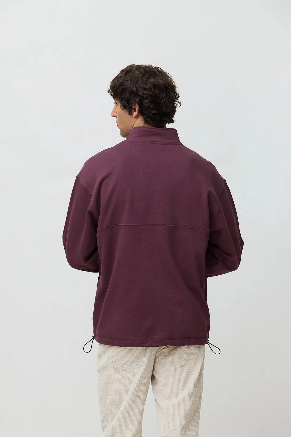 Sudadera con cremallera Blue Banana de 100% Algodón Orgánico Oval Cherry 2/7