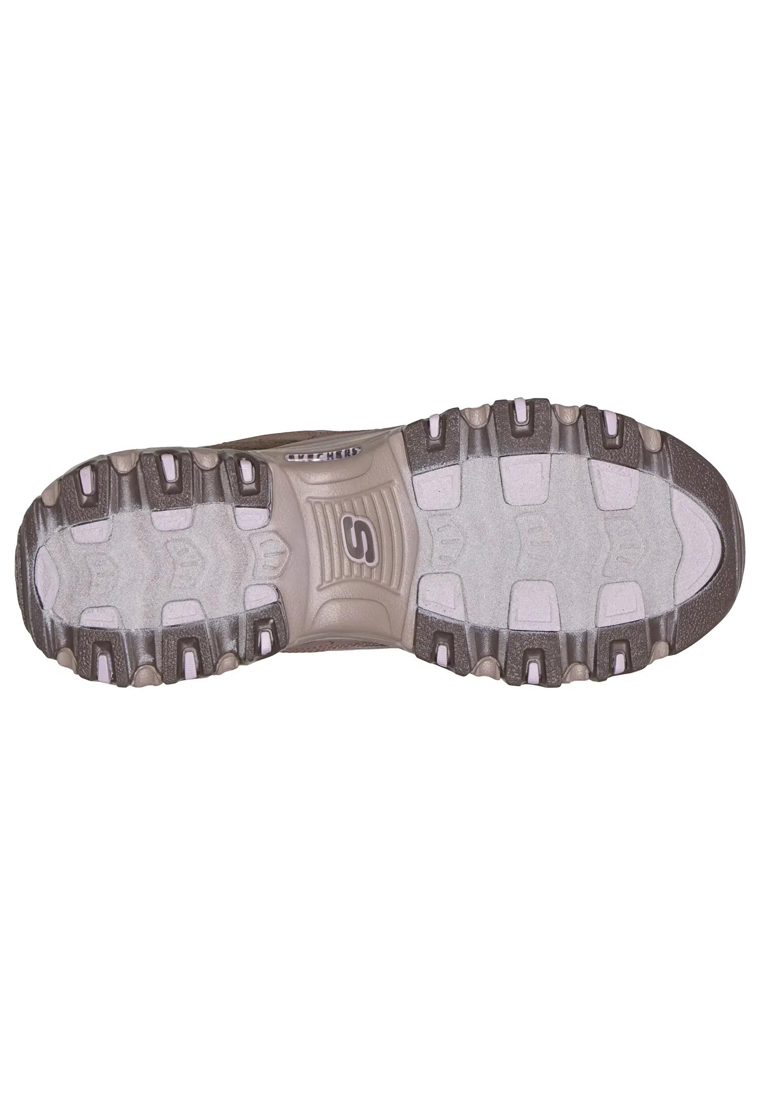 Skechers Damen DLites Modern Classic Sneaker Chocolate 3/5