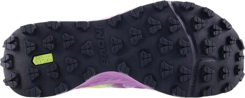 Zapatillas de trail Inov-8 TrailTalon Speed moradas/verdes para mujer 4/5