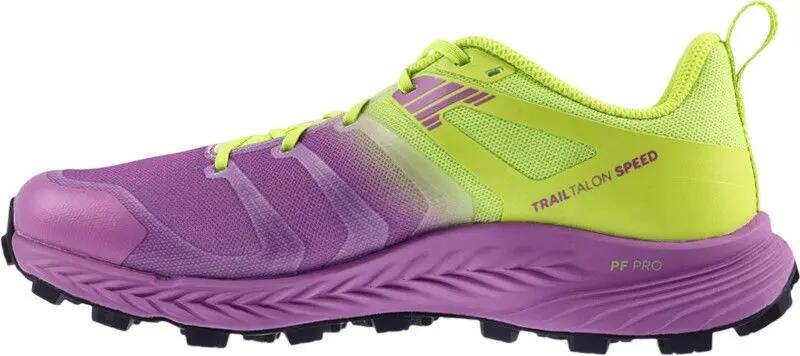 Zapatillas de trail Inov-8 TrailTalon Speed moradas/verdes para mujer 2/5