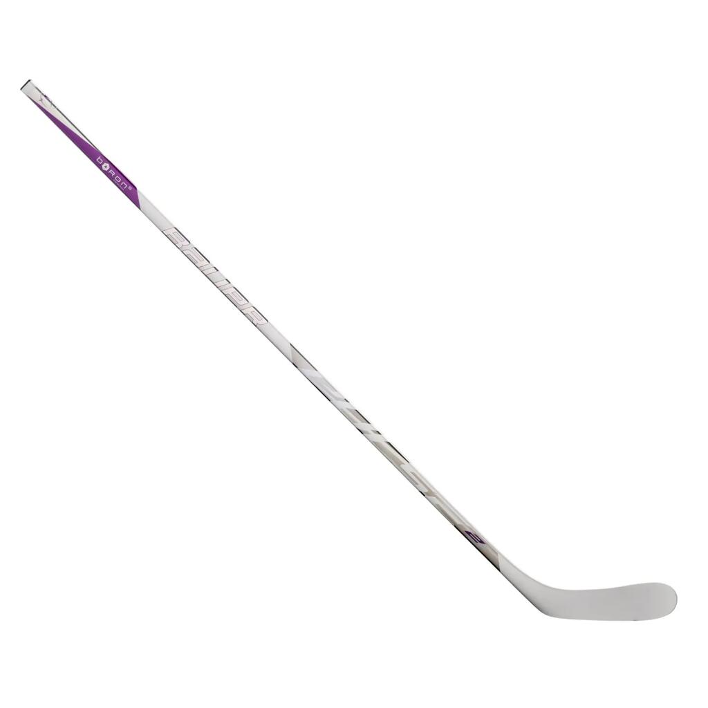 BAUER Pulse2 wht - 58" White kids Intermediate Composite Hockey Stick – L