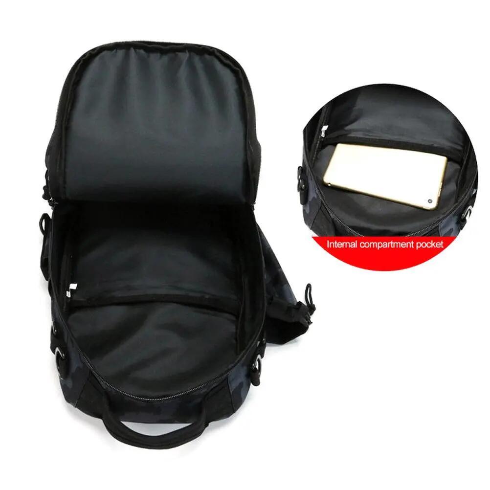 Rucsac de plaja din plasa, réglable, vert 5/8
